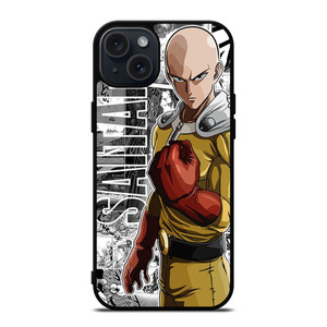 MANGA ONE PUNCH MAN SAITAMA COMIC iPhone 15 Plus Case