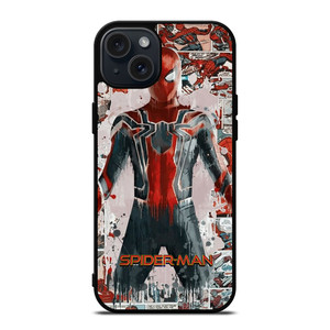 MARVEL SPIDERMAN COMIC MEALTY iPhone 15 Plus Case