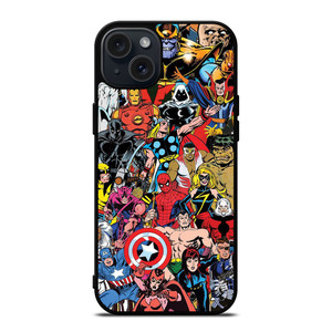 MARVELCOMICS CHARACTERS iPhone 15 Plus Case
