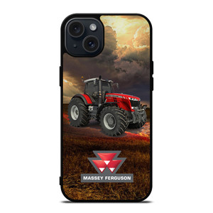 MASSEY FERGUSON TRACKTORS iPhone 15 Plus Case MASSEY FERGUSON TRACKTORS iPhone 15 Plus Case