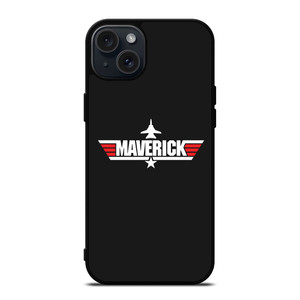 MAVERICK TOP GUN LOGO iPhone 15 Plus Case