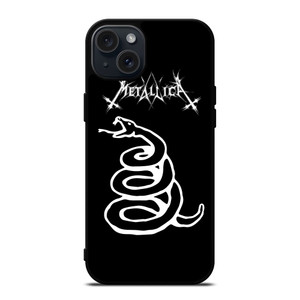 METALLICA BLACK SNAKE iPhone 15 Plus Case