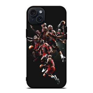 MICHAEL JORDAN ACTIONS iPhone 15 Plus Case MICHAEL JORDAN ACTIONS iPhone 15 Plus Case