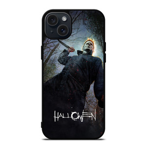 MICHAEL MYERS HALLOWEEN HORROR MOVIE iPhone 15 Plus Case