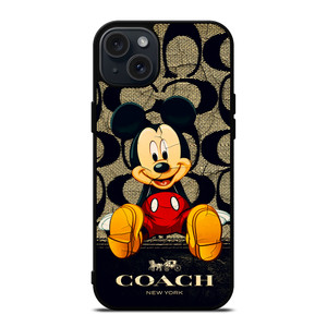 MICKEY MOUSE COACH DISNEY iPhone 15 Plus Case MICKEY MOUSE COACH DISNEY iPhone 15 Plus Case