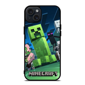 MINECRAFT ADVENTURE GAME iPhone 15 Plus Case