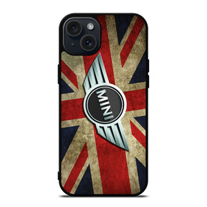 MINI COOPER FLAG DESIGN iPhone 15 Plus Case