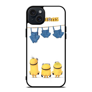 MINIONS DRYING CLOTHES iPhone 15 Plus Case