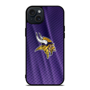 MINNESOTA VIKINGS JERSEY LOGO iPhone 15 Plus Case