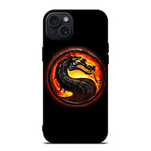 MORTAL KOMBAT LOGO iPhone 15 Plus Case