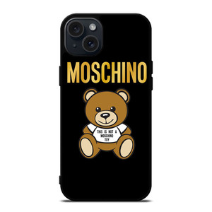 MOSCHINO TEDDY BEAR CUTE iPhone 15 Plus Case MOSCHINO TEDDY BEAR CUTE iPhone 15 Plus Case