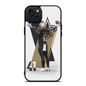 NEW ORLEANS SAINTS ALVIN KAMARA iPhone 15 Plus Case