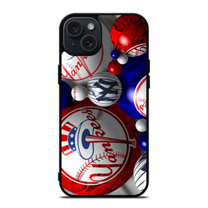NEW YORK YANKEES BASEBALL iPhone 15 Plus Case NEW YORK YANKEES BASEBALL iPhone 15 Plus Case