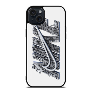 NIKE SWOOSH MECHANIC LOGO iPhone 15 Plus Case