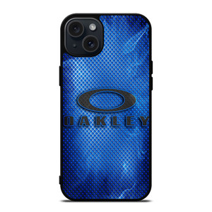 OAKLEY LOGO BLUE iPhone 15 Plus Case