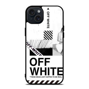 OFF WHITE ARTWORK iPhone 15 Plus Case