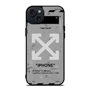 OFF WHITE iPhone 15 Plus Case