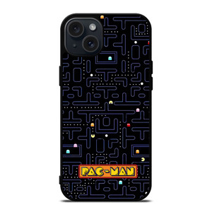 PAC MAN MAP BATTLE iPhone 15 Plus Case