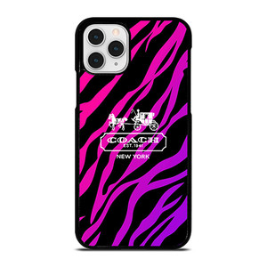 COACH NEW YORK BLACK VIOLET iPhone 11 Pro Case COACH NEW YORK BLACK VIOLET iPhone 11 Pro Case