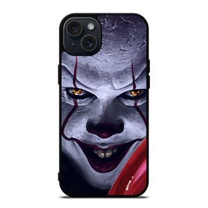 PENNYWISE CLOWN IT CHAPTER TWO iPhone 15 Plus Case PENNYWISE CLOWN IT CHAPTER TWO iPhone 15 Plus Case
