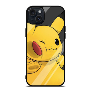 PIKACHU POKEMON CHUBBY iPhone 15 Plus Case PIKACHU POKEMON CHUBBY iPhone 15 Plus Case