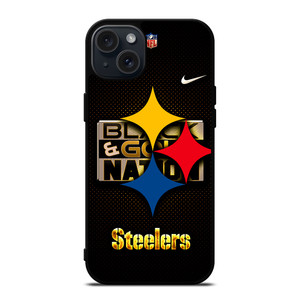 PITTSBURGH STEELERS FOOTBALL NFL iPhone 15 Plus Case PITTSBURGH STEELERS FOOTBALL NFL iPhone 15 Plus Case