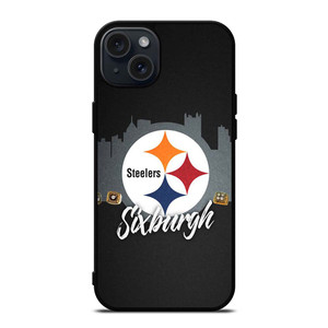 PITTSBURGH STEELERS LOGO NFL iPhone 15 Plus Case PITTSBURGH STEELERS LOGO NFL iPhone 15 Plus Case