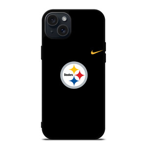 PITTSBURGH STEELERS NIKE LOGO iPhone 15 Plus Case PITTSBURGH STEELERS NIKE LOGO iPhone 15 Plus Case
