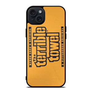 PITTSBURGH STEELERS TOWEL iPhone 15 Plus Case