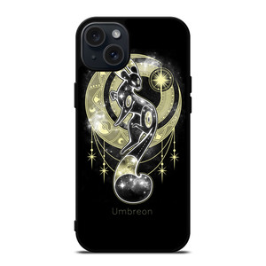 POKEMON EVEE EVOLUTION UMBREON iPhone 15 Plus Case