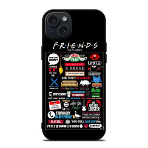 POSTERHOUZZ FRIENDS TV SHOW iPhone 15 Plus Case POSTERHOUZZ FRIENDS TV SHOW iPhone 15 Plus Case