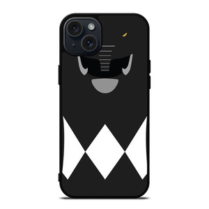 POWER RANGERS BLACK iPhone 15 Plus Case POWER RANGERS BLACK iPhone 15 Plus Case