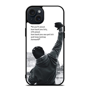 ROCKY MOTIVATIONAL QUOTES iPhone 15 Plus Case ROCKY MOTIVATIONAL QUOTES iPhone 15 Plus Case