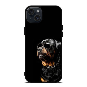 ROTTEILER DOG GLASSES iPhone 15 Plus Case