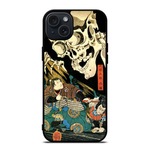 SKULL JAPANESE ART STYLE iPhone 15 Plus Case