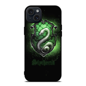 SLYTHERIN LOGO iPhone 15 Plus Case SLYTHERIN LOGO iPhone 15 Plus Case
