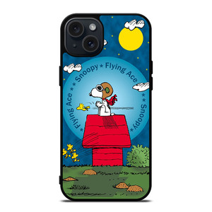 SNOOPY FLYING ACE iPhone 15 Plus Case SNOOPY FLYING ACE iPhone 15 Plus Case