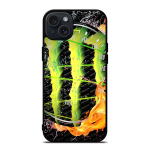 SPEEDOMETER AND MONSTER ENERGY iPhone 15 Plus Case