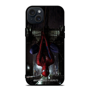 SPIDEMAN MOVIE TWO HANGING iPhone 15 Plus Case
