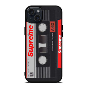 SUPREME LOGO TAPE CLASSIC iPhone 15 Plus Case SUPREME LOGO TAPE CLASSIC iPhone 15 Plus Case