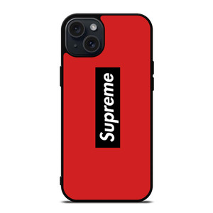 SUPREME LOGO iPhone 15 Plus Case SUPREME LOGO iPhone 15 Plus Case