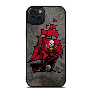 TAMPA BAY BUCCANEERS LOGO 2 iPhone 15 Plus Case TAMPA BAY BUCCANEERS LOGO 2 iPhone 15 Plus Case