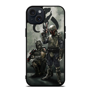 THE MANDALORIAN STAR WARS iPhone 15 Plus Case THE MANDALORIAN STAR WARS iPhone 15 Plus Case