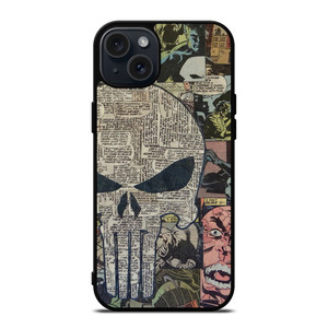 THE PUNISHER COMIC iPhone 15 Plus Case