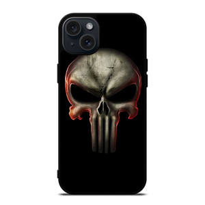 THE PUNISHER SKULL METAL 2 iPhone 15 Plus Case THE PUNISHER SKULL METAL 2 iPhone 15 Plus Case