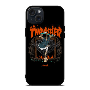 THRASHER DIAMOND SUPPLY CO iPhone 15 Plus Case THRASHER DIAMOND SUPPLY CO iPhone 15 Plus Case