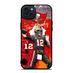 TOM BRADY TAMPA BAY BUCANEERS iPhone 15 Plus Case