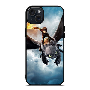 TOOTHLESS AND HICCUP TRAIN YOUR DRAGON iPhone 15 Plus Case
