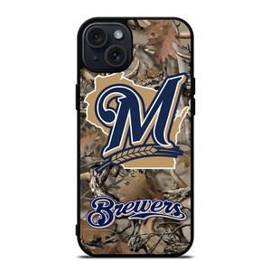 TREE CAMO MILWAUKEE BREWERS MLB iPhone 15 Plus Case