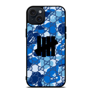 UNDEFEATED X GUCCI X BAPE CAMO iPhone 15 Plus Case